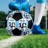 1pc Messi Soccer Ball Size 5 Indoor Soccer Ball Fashion Colorful Backyard Game - Great For Sports Fans Gift HE14