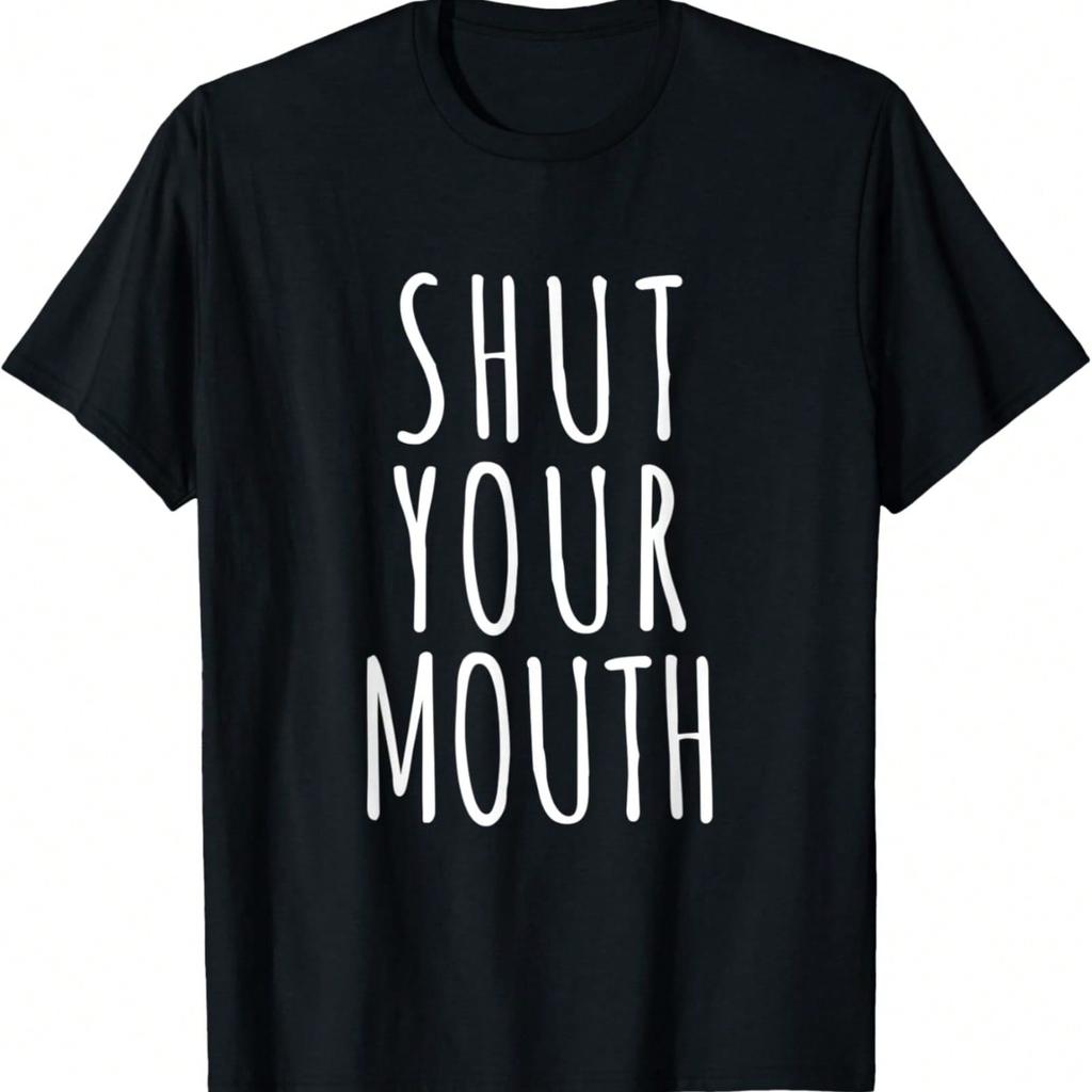Shut Your Mouth Shirt. Soft Grunge T-Shirt