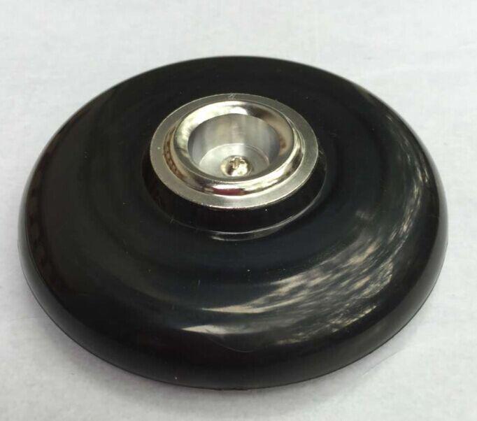 Black Non-Slip Cello Pad with Metal Eye - Cello Accessories серебряный