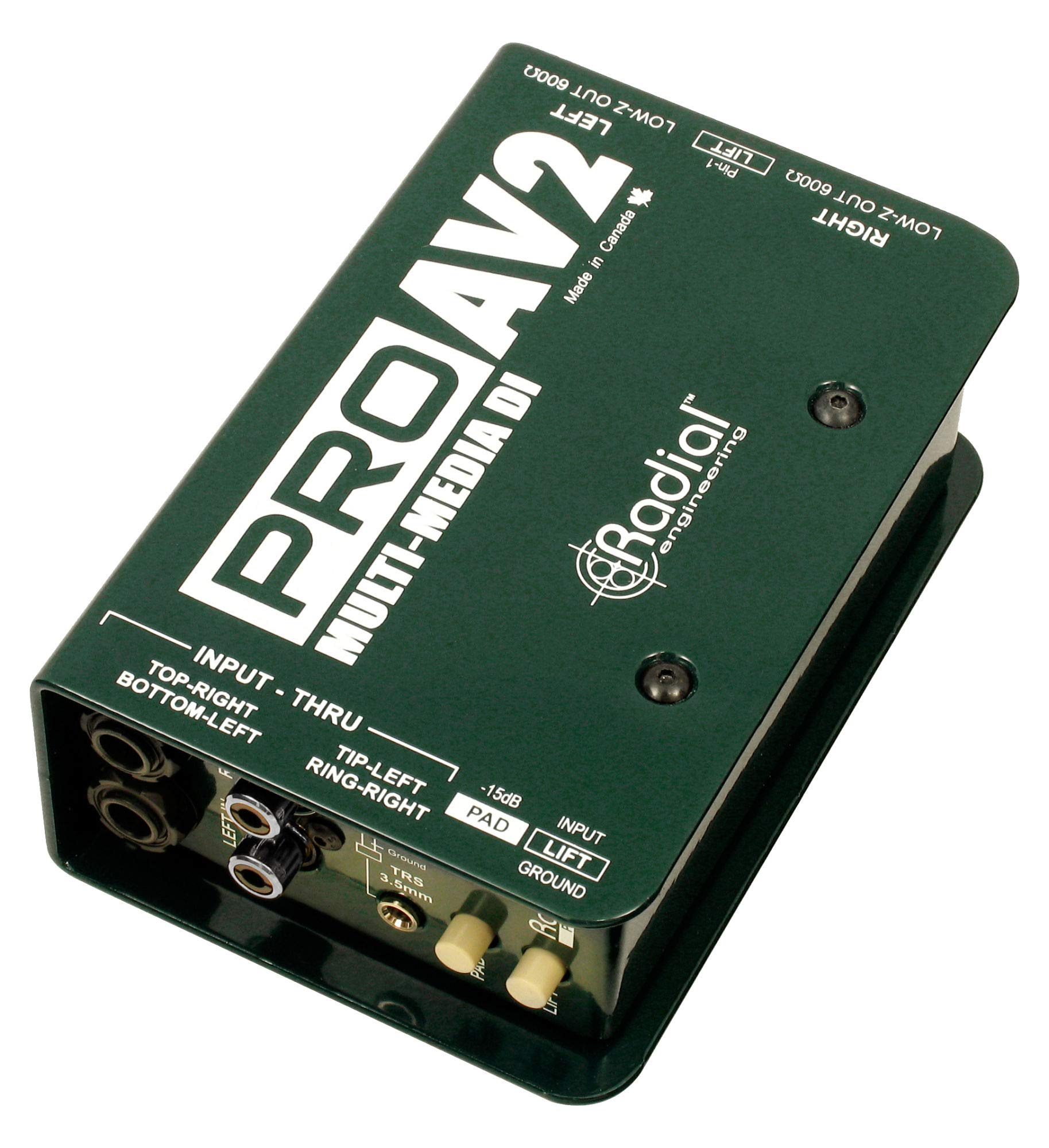 

Радіальна техніка ProAV2 Stereo Direct Box