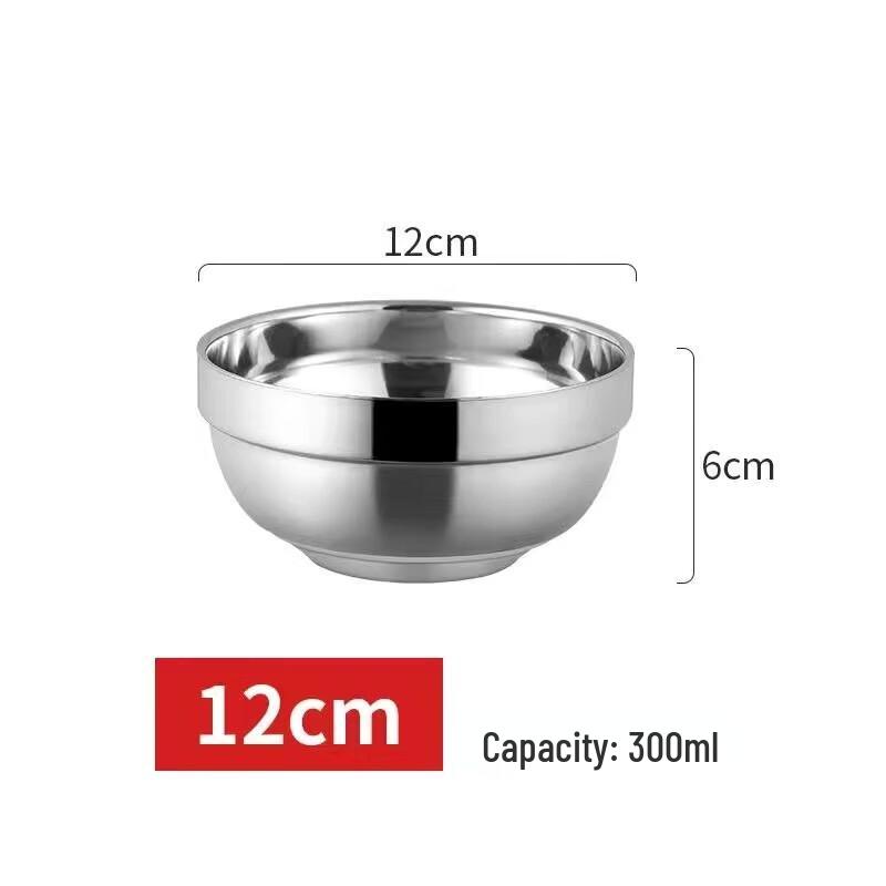 Morona 304 Stainless Steel Double-Layer Insulated Bowl