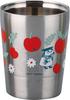 Moomin Stainless Steel Double-Sided Tumbler, Small (260ml) (Little My) Made In Japan (Body: China, Japanese Painting) Yamaka Shoten MM8102-864