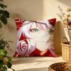 Stylish Ttakt Op Destinyed Cushion Cover Versatile DoubleSided Pillow Case Fit for Sofa Bed Car  Daily Decor