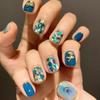 12 Grids Abalone Seashell Nail Art Slices Holographic 3D Mermaid Irregular Nail Art Glitter Flakes Manicure Sparkly Decoration T