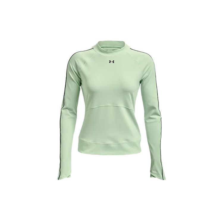 Under Armour Rush Coldgear Core Training Long Sleeve T-Shirt Women tops Green 1365721-335 L
