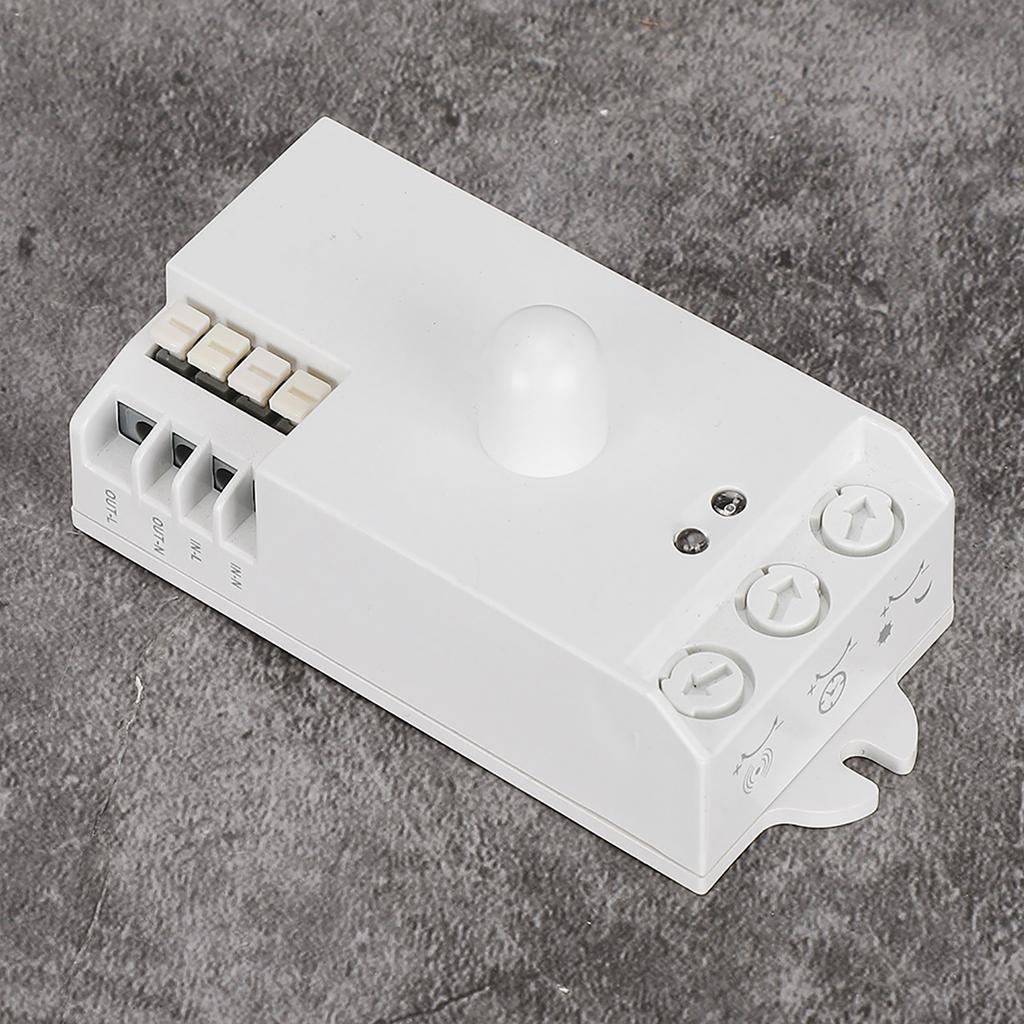 5.8GHz Rotary Adjustment Microwave Radar Sensor Motion Detector Smart Light Switch