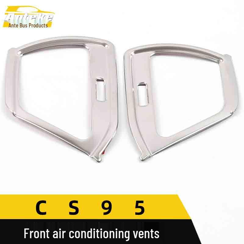 CS95 Front Row & Center Console Air Vent Decorative Frame Car Accessories