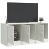 TV Stand White 99 x 39 x 44 cm Steel
