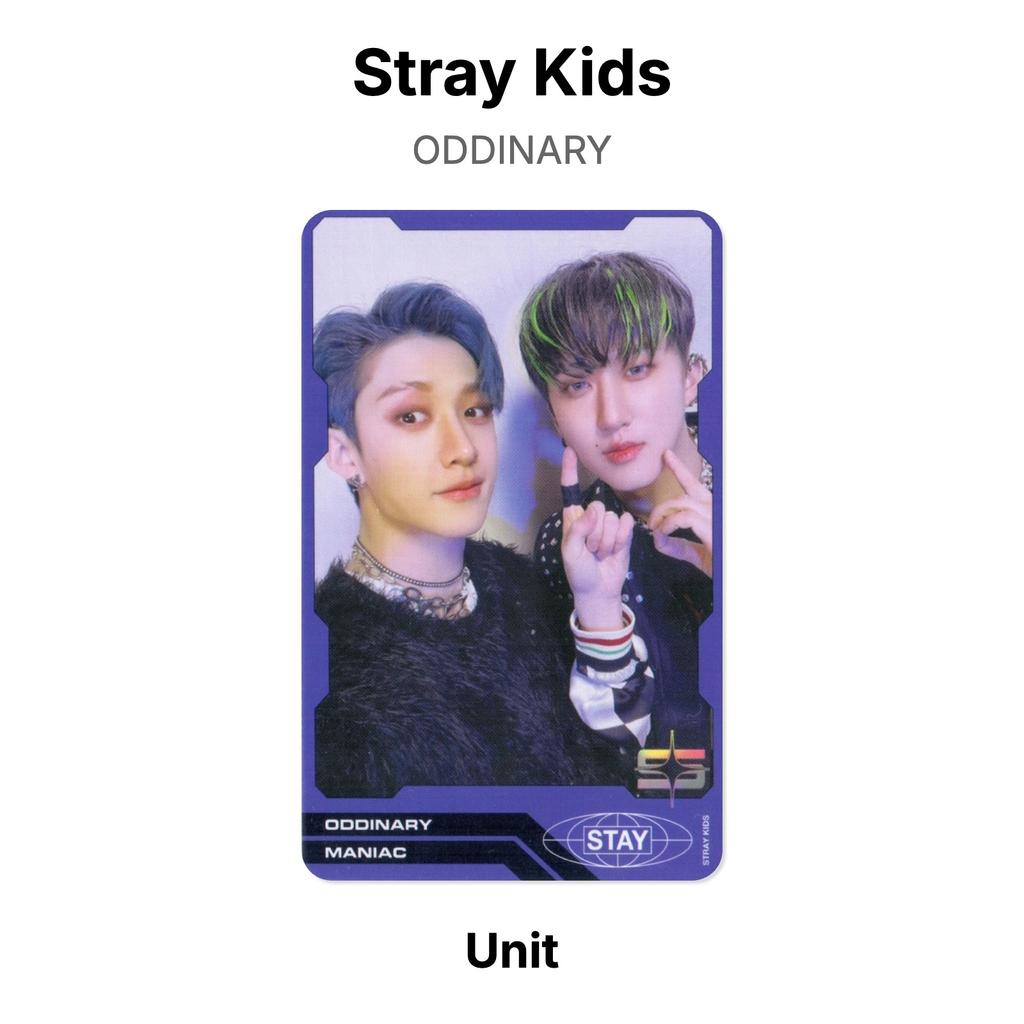 Stray Kids ODDINARY Official Photocard