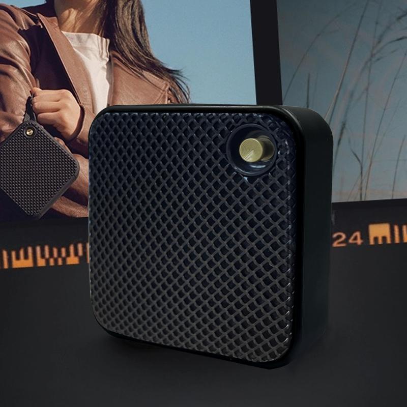 Small Square Wireless Bluetooth Mini Speaker, Retro Subwoofer Mini Speaker, Portable Long-life Outdoor Anti Drop Mini Speaker