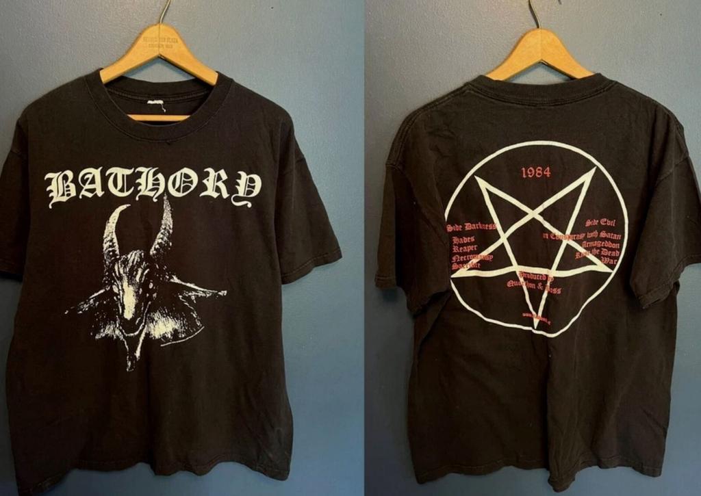 Bathory Heavy Metal Band T Shirt Full Size S-5XL