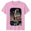 Et The Extraterrestrial 1982 Movie Poster Inspired Tshirt Retro Tee Unisex