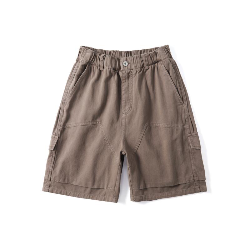 Work Shorts Men's Summer Shorts Men's Loose Casual Five Quarter Pants