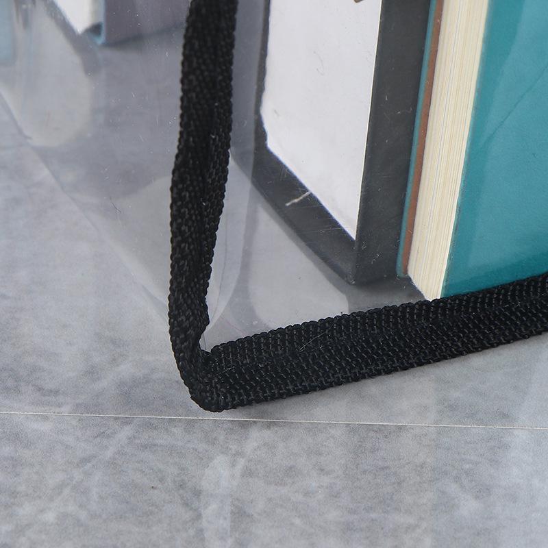 Large PVC Transparent Waterproof Tote/Makeup Bag - Custom Wedding Favor Gift