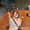 Applicable to iPhone16Promax crystal transparent magnetic suction hard mobile phone case Apple 15 with its own lens film 13 protective case 11