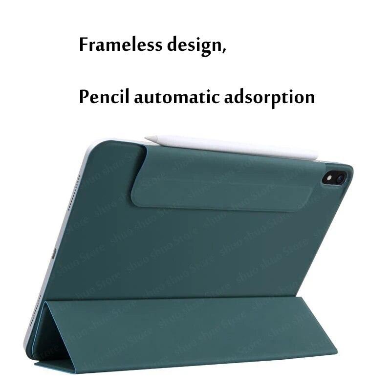 For IPad Pro 11 Case Secure Magnetic Smart Case for IPad Pro 12.9 3th Generation Cover with Pencil Holder