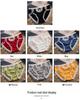 Women's Cute Bowknot Lace Mid-Waist Cotton Panties