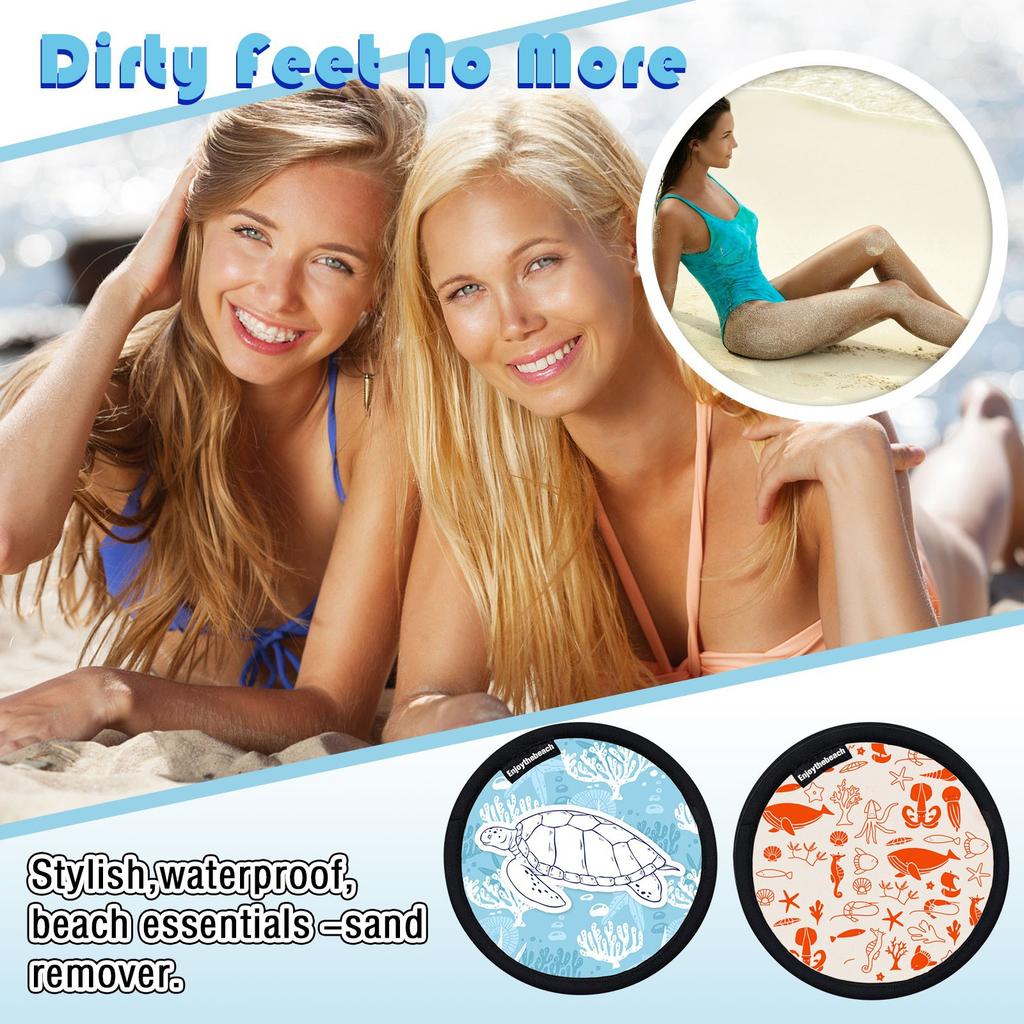 Beach Sand Removal Bag  Seaside Play Arifact  Efficient Sand Removal  Outdoor Sand Wiping Bag