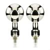 28GC 2Pcs Motorcycle Turn Light for GN/CG125 Vintage Round Turn Lamp