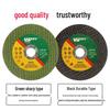 Ultra-Thin GREENY Sharp Double Mesh Cutting and Grinding Disc, 107*1.2mm for Stainless Steel