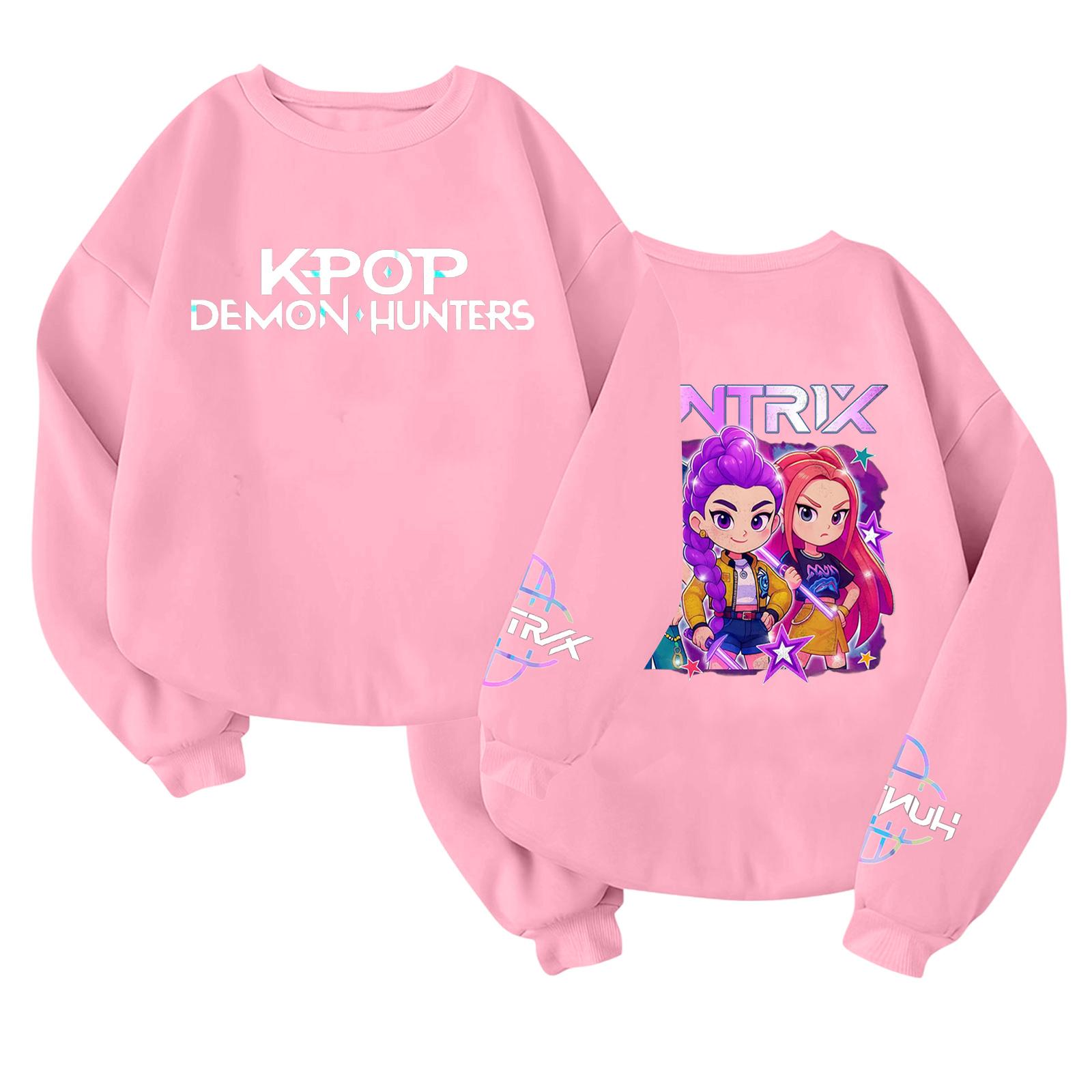 

Детский модный легкий пуловер с длинным рукавом и круглым вырезом с карманами, пуловер с принтом 100