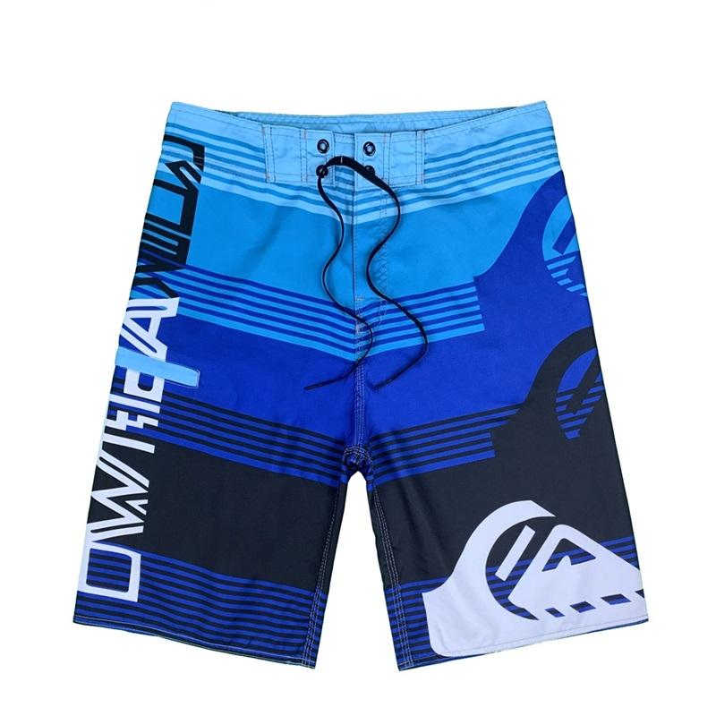 Fitness Sport Übergröße Hose Herren Fünf-Punkt Pfirsichleder Fleece Surfen Schnelltrocknend Coole Farbe Strandhose
