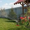 Automatic Lifting Buried Sprinkler 1/2in Iirrigation Water Sprinkler 25-360 Degree Adjustable Anti-Rust Durable Garden Lawn Tool