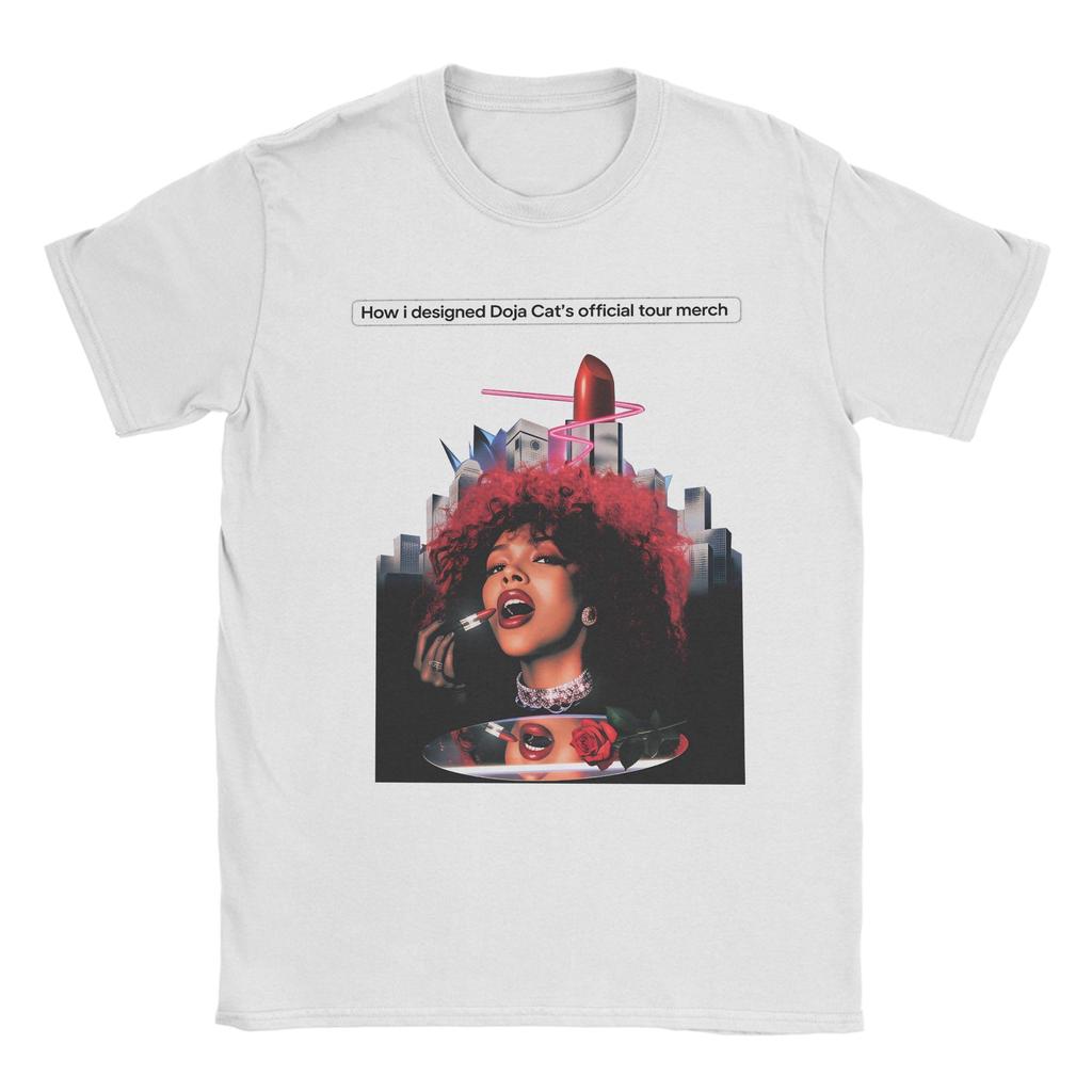Doja Cat Tour Ma Vie T Shirt Beach Trendy Cool TShirts Couple Cotton Crew Neck 4XL 5XL 6XL Clothes Short Sleeve Basic Tshirt