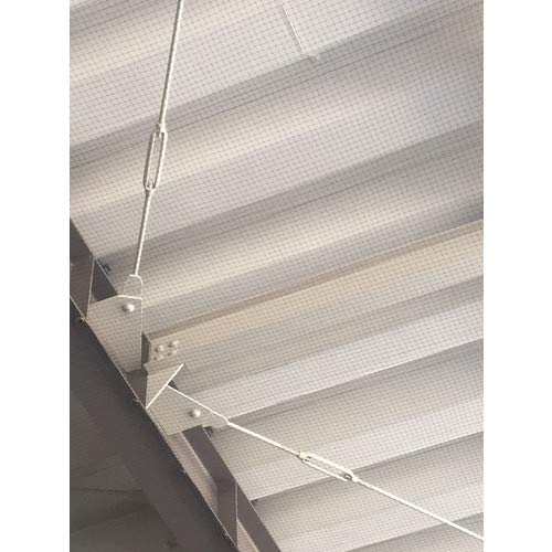 TRUSCO Vogelschutznetz, 12mm Maschenweite, 1m Breit x 100m Lang, Gewicht: Ca.. 2,2 kg, BTYN1100