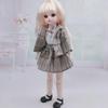 Oblečení pro 1/6 BJD panenku Roztomilé šaty Sukně Pokrývka hlavy 30cm Princezna Panenka Ležérní Kostým Oblečení Doplňky pro panenky Dívka DIY Hračka Dárky