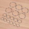 50/100Pcs Sturdy Loose Leaf Ring O Ring Paper Binder Ring Split Rings  Daily Organizing