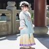 Baminuo Girls' Thickened Hanfu Winter New Year Outfit