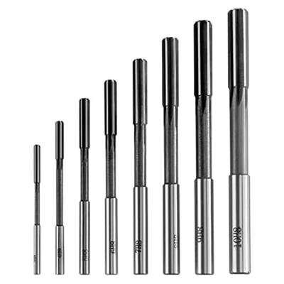 Professional 8 Pcs Machine Reamer Set HHS H8 Straight Shank Chucking Reamer Milling Cutter 3-10Mm for Precision Metal Working.