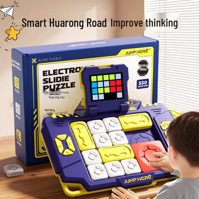Smart Huarong Dao Magnetic Sliding Puzzle Toy for Kids (Ages 4-6) - Perfect Birthday Gift