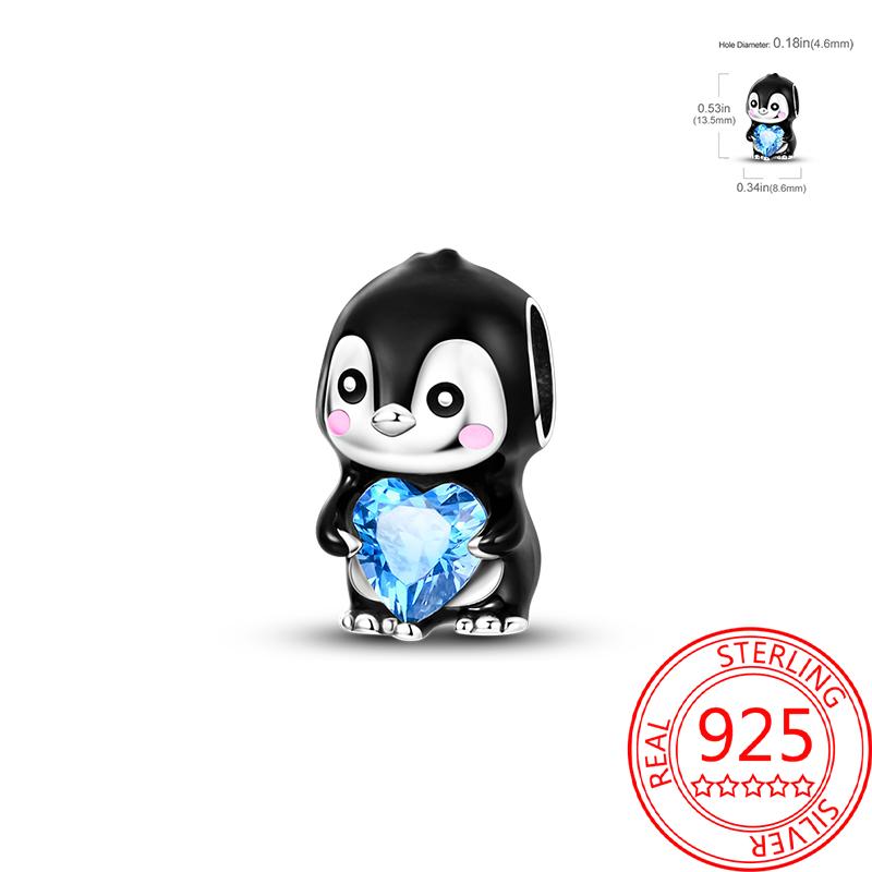 Copper Metal Charm Bead Component Bead Component Crown Lion Frog Charm Bead Component Compatible With Bracelet High Quality Fine Jewelry Authentic