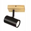 Ceiling Spotlight - NETTLIFE - GU10 - Black - Metal - 350° Adjustable