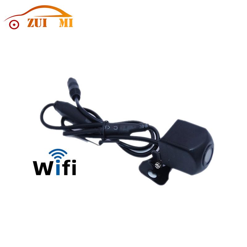Car Rear View Monitoring Mobile Wireless WiFi Night Vision Blind Area Image Waterproof Reversing Camera Parking Assistance
