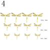 12PCS PVC Wall Decals 3D Wedding Party Decoration Dragonfly Wall Sticker  Birthday
