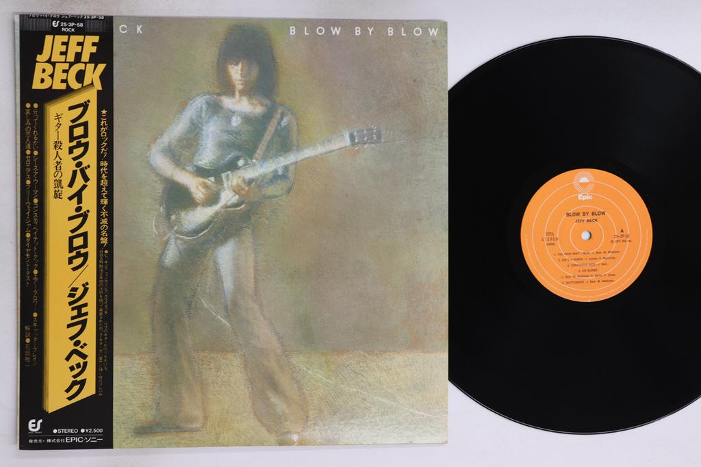 LP Record JEFF BECK - Blow By Blow 253P58 EPIC 1979 Japan Obi Rock Used