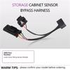 2X Vehicle Locker Sensor Harness For Jeep Wrangler JL Gladiator JT Z-LKR-OEM
