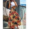 Wunsch Sommer Mode Hohe Taille Skinny Bedruckter Damenrock Damen