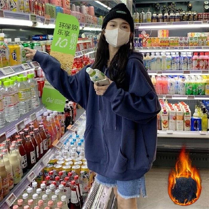 Толстовка из толстой рыбьей чешуи bm молочно-абрикосового цвета для женщин — фото 10