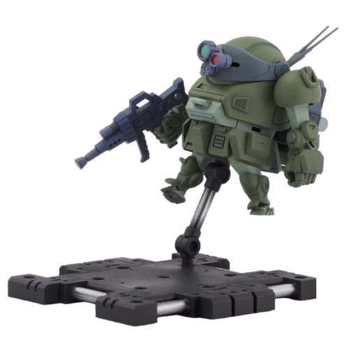 

Cavico Choipla Series Armored Trooper Votoms ATM-09-ST Scopedog with Parachute Pack, Approximately 45mm Tall, Non-Scale Plastic Model Kit MIM-018-PZG