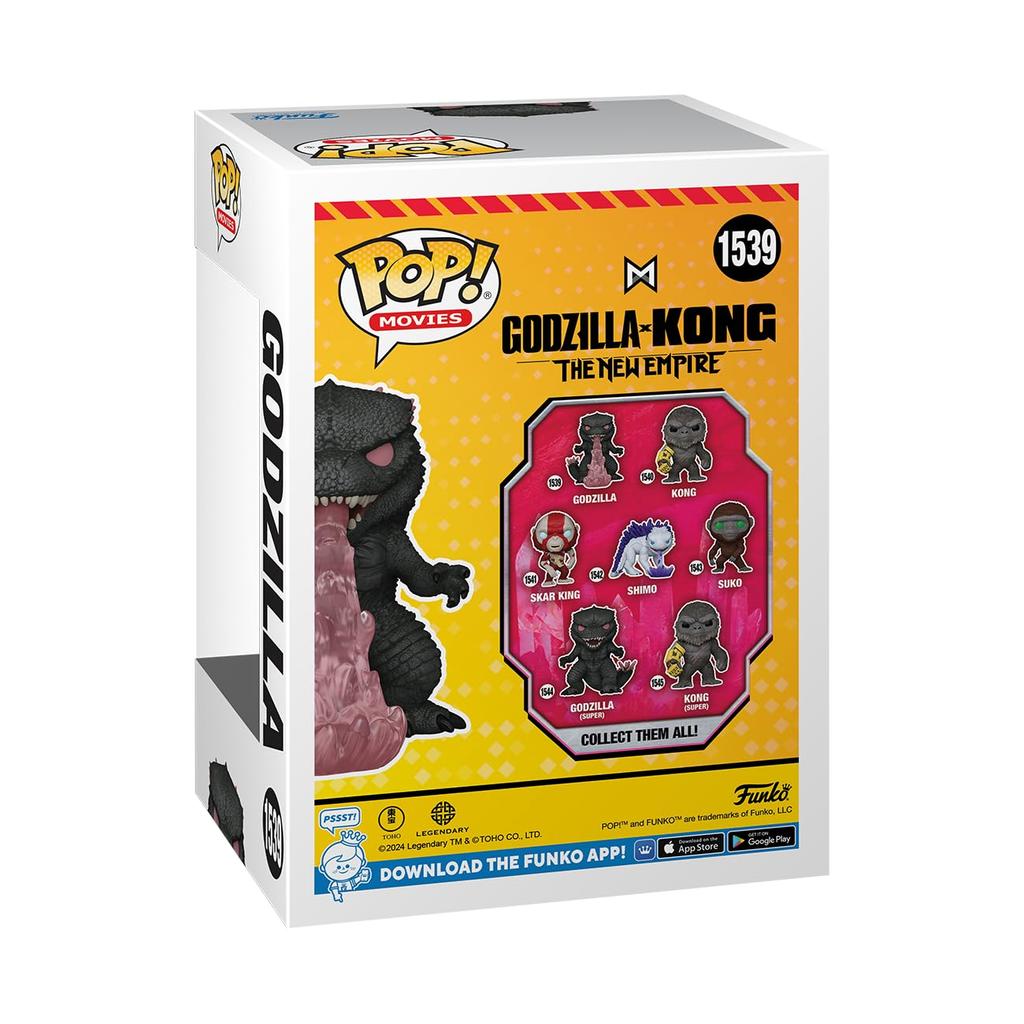 Funko Godzilla X The New Empire Godzilla with Heat Ray Collectible Vinyl Figure Gift Idea Official Merchandise Kids Adults Movie Fans POP! Movie