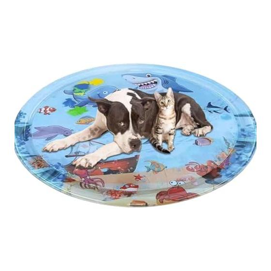 Pet Water Bed for Dogs and Cats Water Bed for Dogs Pet Water Mat for Dogs Toys Popular Toys Dog Bed Pet Bed Summer Sensory Water Play Mat for Dogs