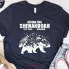 Shenandoah National Park T Shirt Hiking Glamping Adventure Camping Vintage Washed Breathable Top For Everyday Wear Homme Unisex