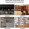 New Cross Self Tapping Screw Wardrobe Layer Plate Holder Cabinet Glass Partition Nails Fixed Screw Shelf with Non-Slip Sleeve