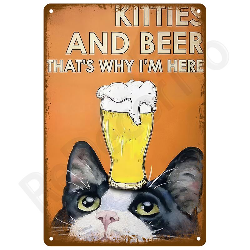 Retro Wall Art Tin Sign Interior Outdoor Aesthetic Room Vintage Home Decor Items Decoration Luxury Metal Sign Poster Plates Bar