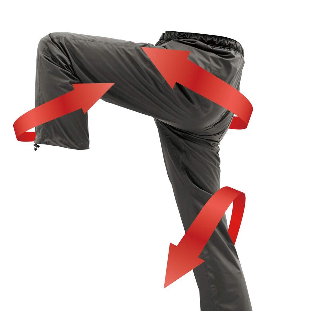 by stretch rain pants Eta BLK XXXL 28256717 [LOGOS Lipner] 4-way