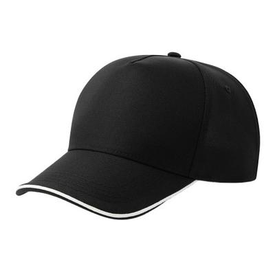 Atlantis Headwear Unisex Adult Recy Five Piping 5 Panel Recycled Structured Baseball Cap